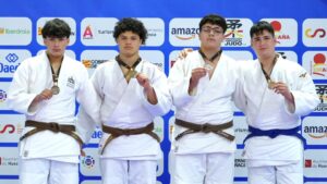 Podio Cto. de España Judo +66kg